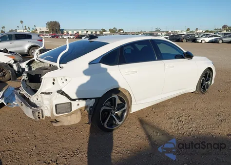 2021 Honda Accord Sport z USA, uszkodzony, nr VIN 1HGCV1F33MA009167